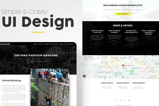 Professional Web Design - UI/UX