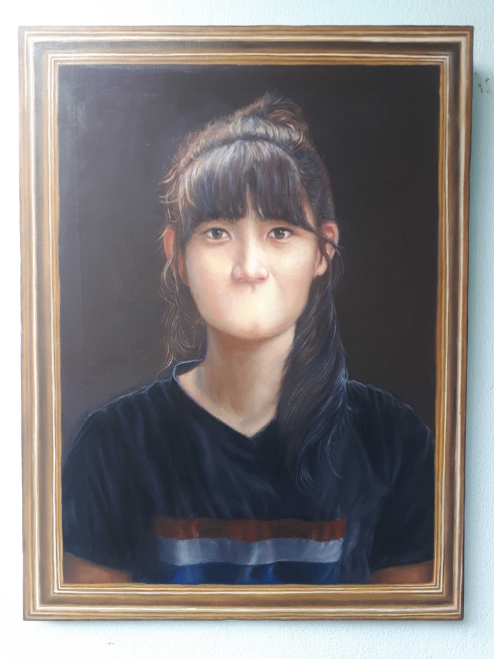 วาดภาพเหมือน Portrait - วาดภาพเหมือนสีน้ำมัน [ไม่เหมือนยินดีคืนเงิน]  - 13
