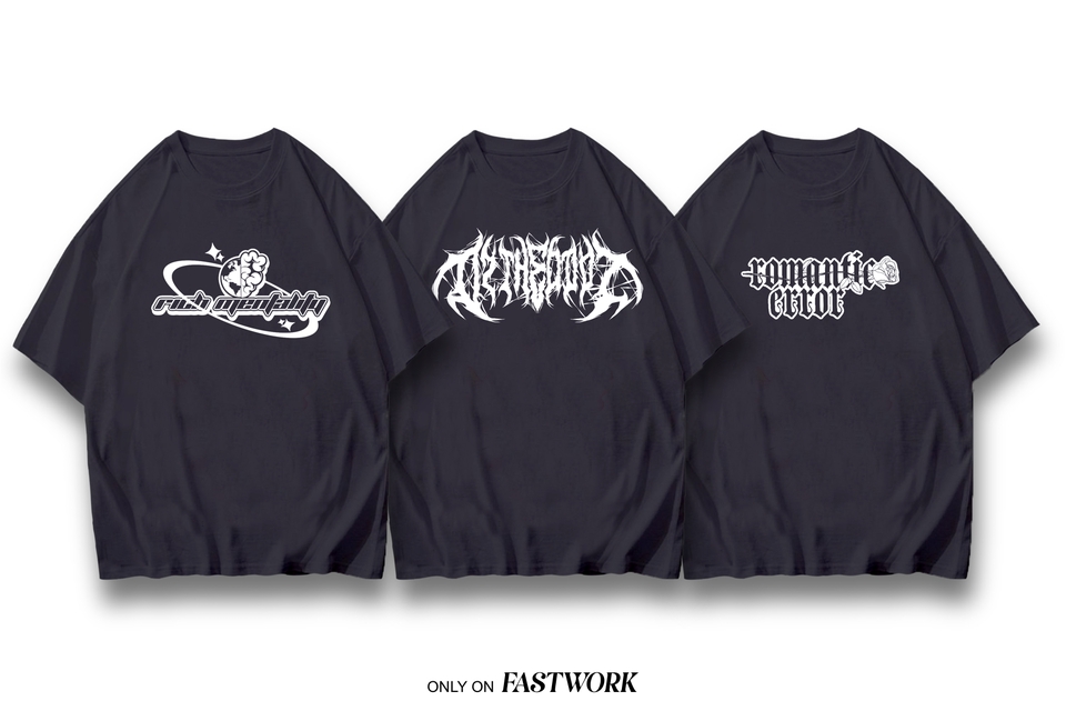 Desain Kaos & Motif - DESAIN STREETWEAR Y2K VINTAGE UNTUK CLOTHING LINE - 2