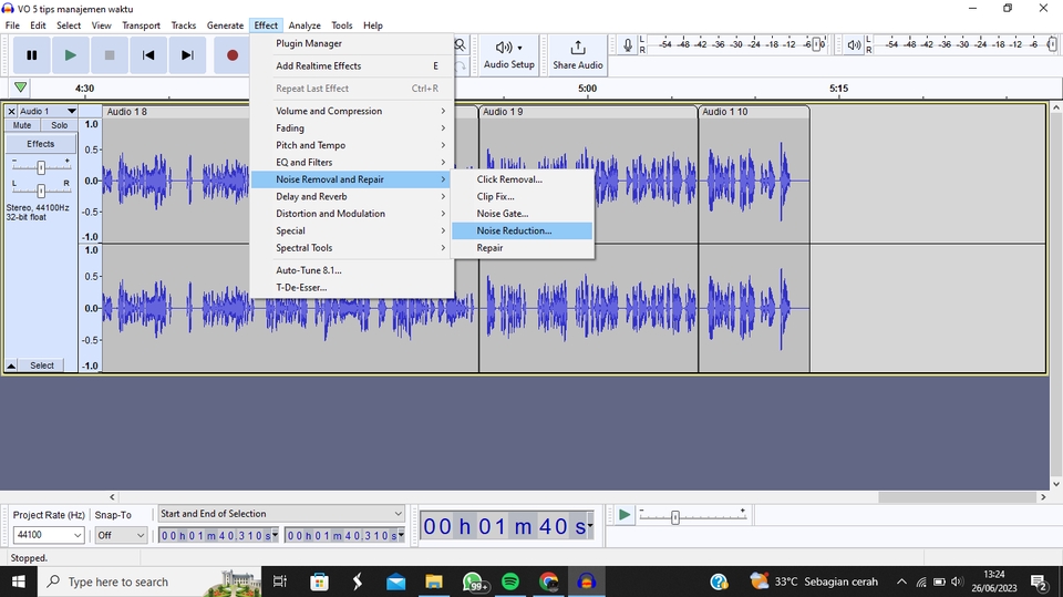 Sound Effects - Profesional AUDIOBOOK Editing - 3