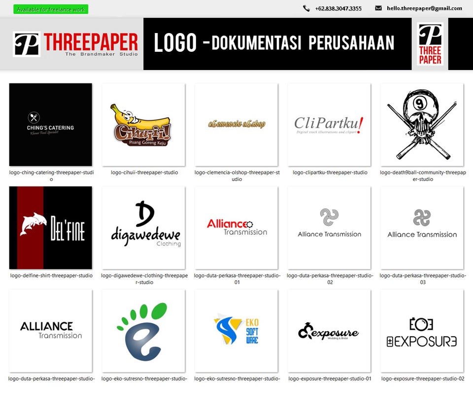 Logo - Jasa Desain Branding Logo Profesional Untuk Perusahaan UKM, Start-up Sampai Ke perusahaan Besar - 7