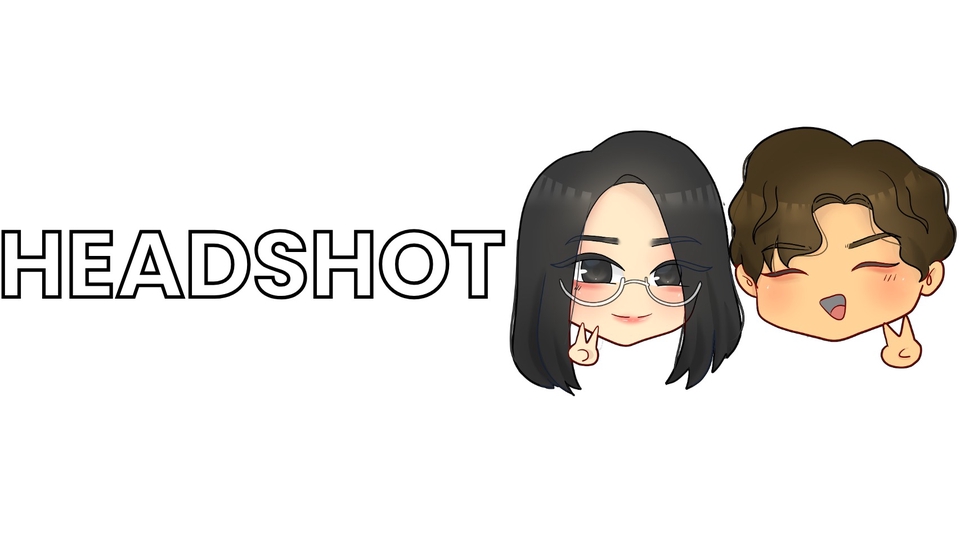 Jasa desain ilustrasi karakter kartun lucu, gambar ilustrasi digital, sketsa kartun, ilustrasi couple.