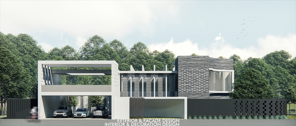 ออกแบบตกแต่งภายในและภายนอก - รับออกแบบงานภายนอก และงานภายใน (Exterior Facade Design & Interior Decoration Design) - 27