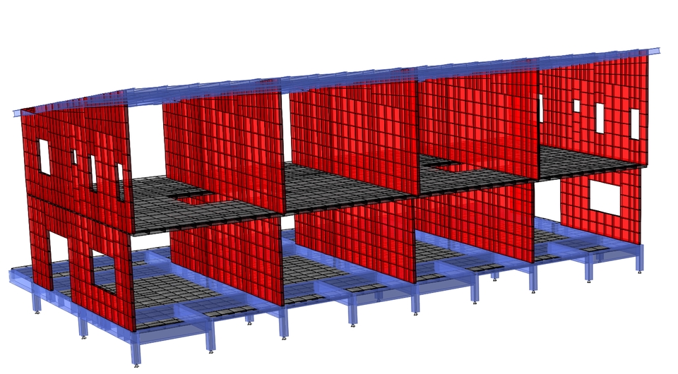 เขียนแบบวิศวกรรมและออกแบบโครงสร้าง - รับออกแบบโครงสร้าง บ้านพักอาศัย อาคารพาณิชย์ ป้ายโฆษณา อาคารเตี้ย อาคารสูง ทุกรูปแบบ - 6
