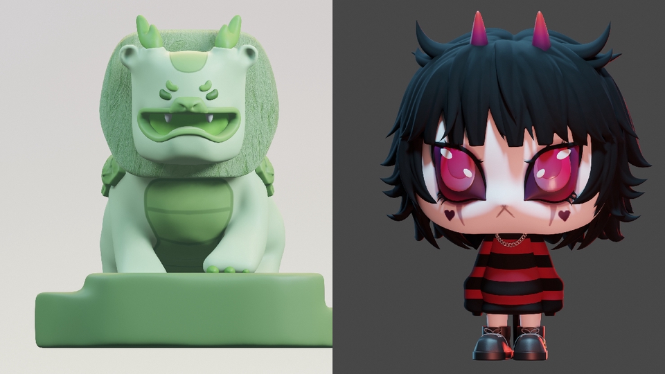 ออกแบบ Character & Mascot - Character & Mascot 3D - 4