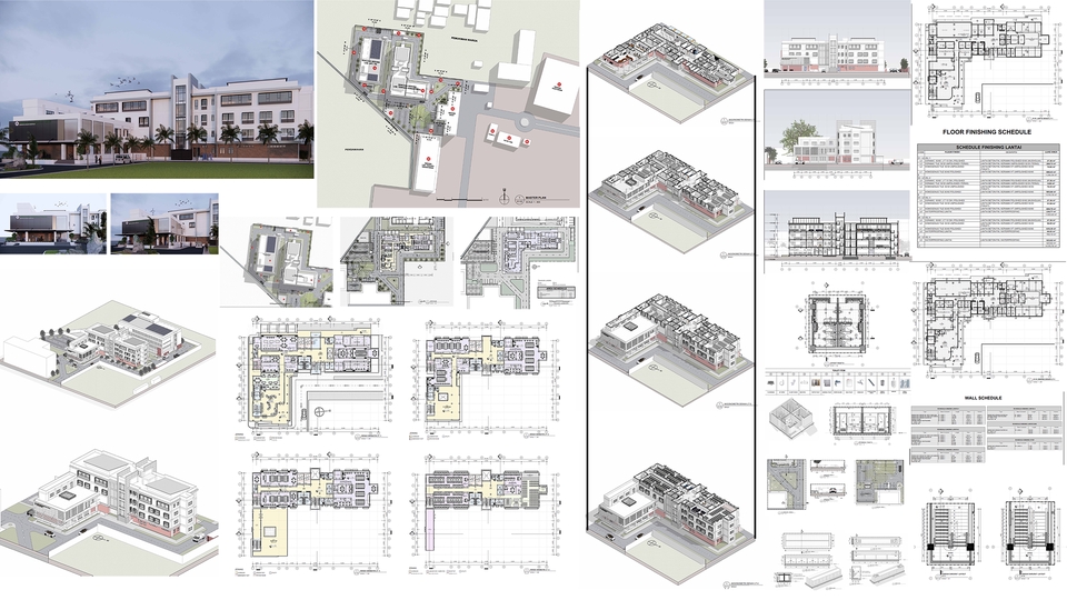 CAD Drawing - Jasa drafting DED (Gambar Kerja) BIM Revit Modeling Arsitektur - 2