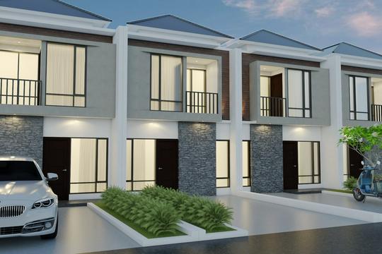 DESIGN RUMAH LENGKAP DENGAN 3D DAN GAMBAR KERJA
