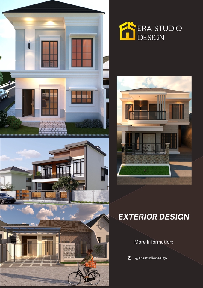 3D & Perspektif - Jasa Desain Bangunan Profesional & Terpercaya - Rumah Tinggal,Perumahan,Toko,Ruko,Rumah KOS,Cafe - 3