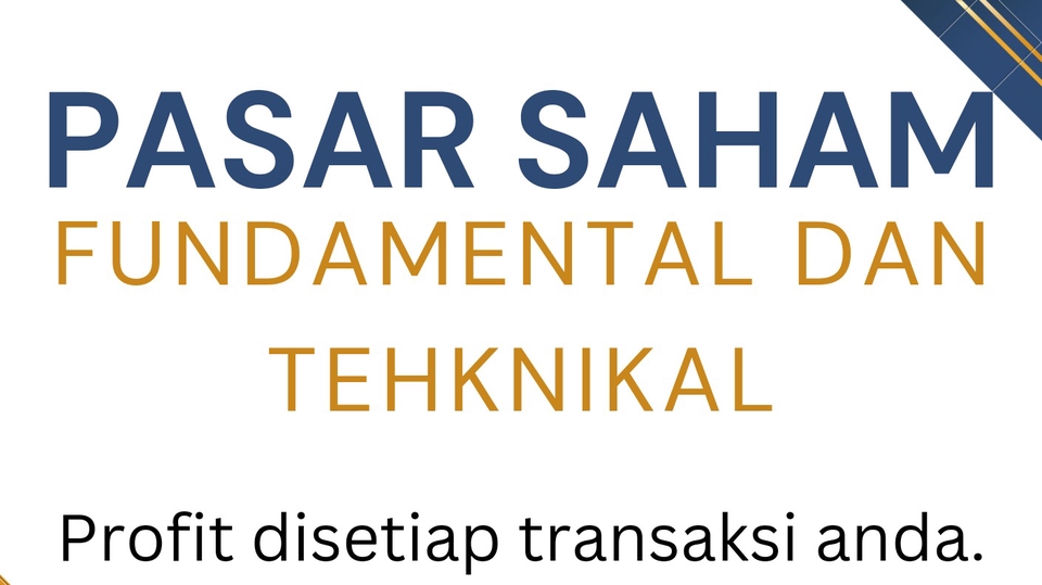 Financial planer investasi saham dan jasa hitung valuasi saham perusahaan