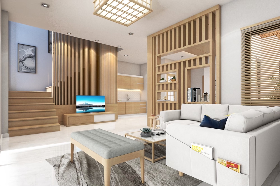 ออกแบบตกแต่งภายในและภายนอก - 3DS MAX - 24