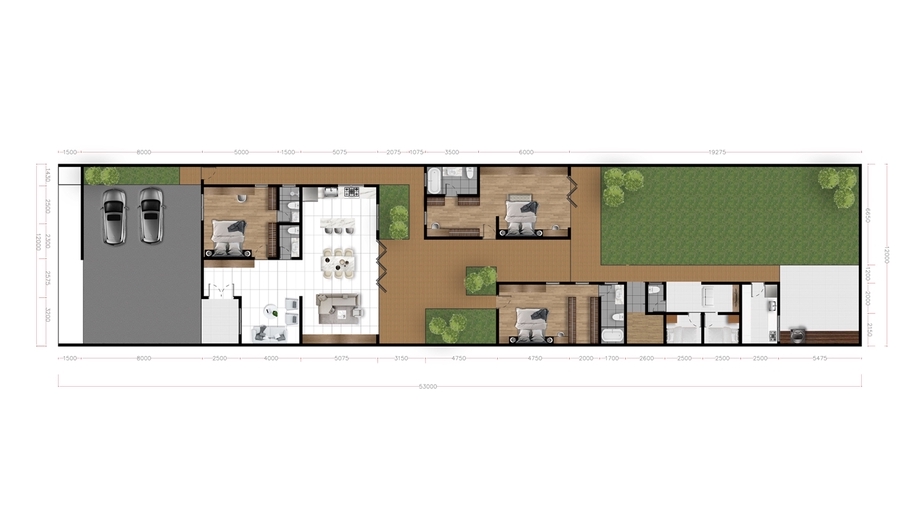 CAD Drawing - Gambar DED (detail engineering design) arsitektural & struktural - 18