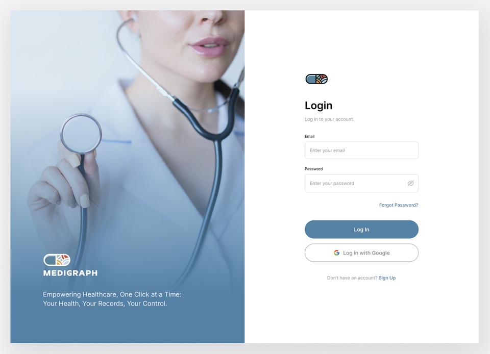 Desain Login UI UX aplikasi kesehatan digital medigraph,  membuat desain aplikasi mobile, UI UX design aplikasi mobile, UI UX design aplikasi kesehatan,  jasa desain ui ux aplikasi android.