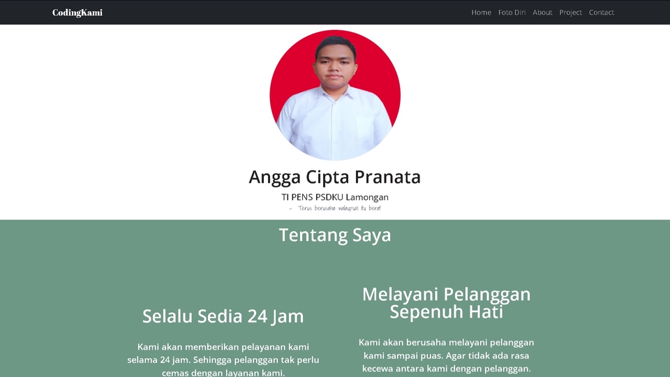 Web Development - Landing Page HTML, CSS, dan Bootstrap - 4
