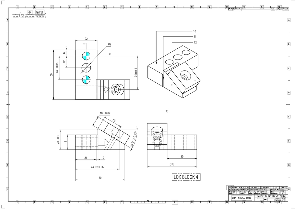 CAD Drawing - DESIGN 3D MODELING AND 2D DRAFTING - 6