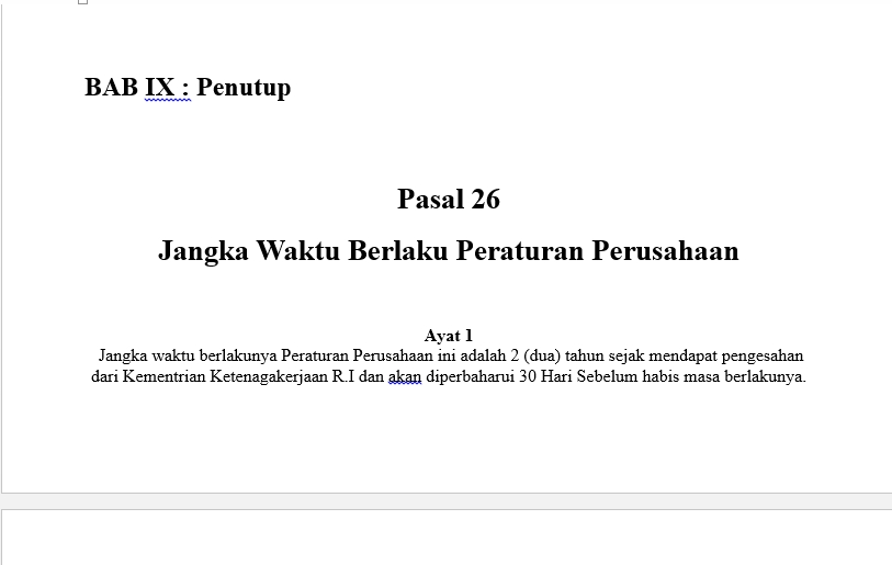 Hukum - Jasa Pembuatan dan Konsultasi Peraturan Perusahaan - 10