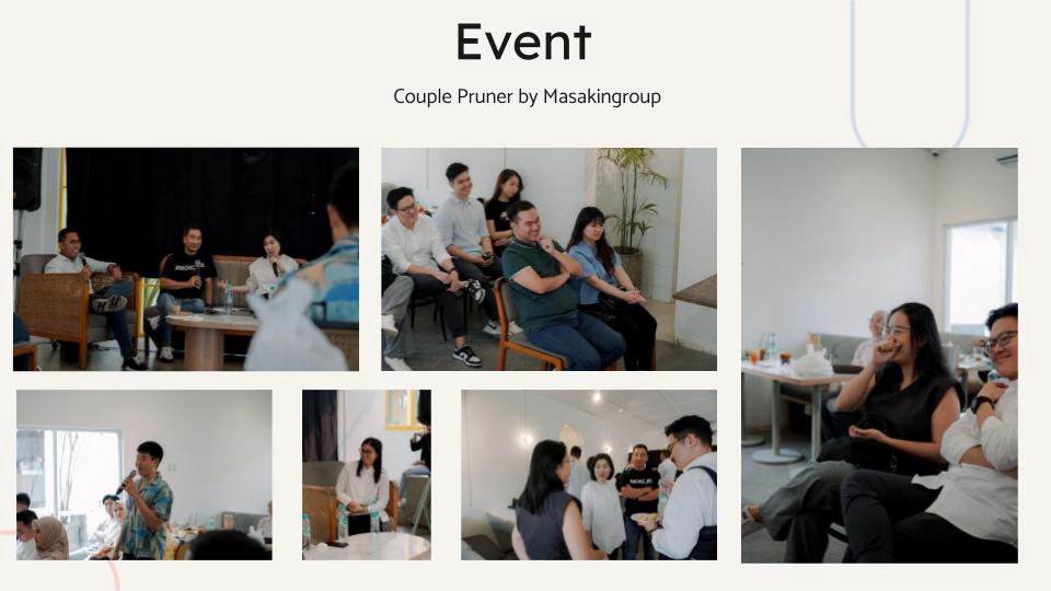 Jasa Fotografi Event Profesional Masakingroup: Dokumentasi Couple Pruner