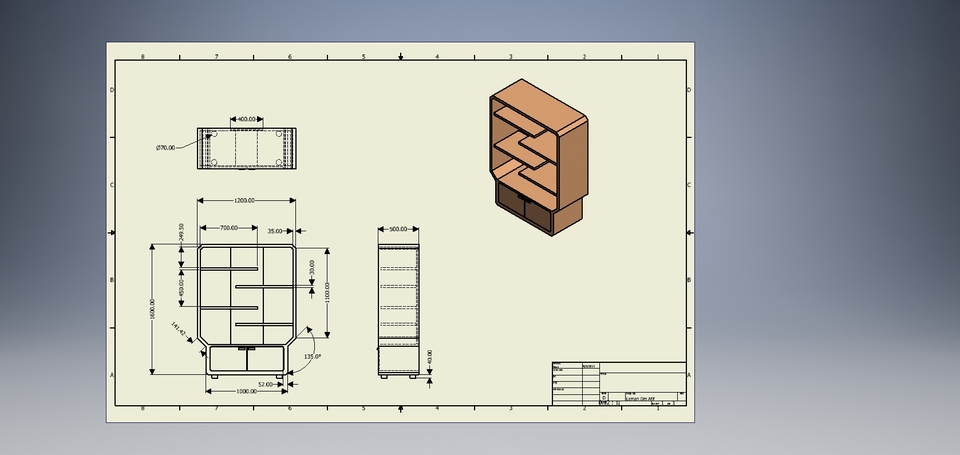 Desain Furniture - Jasa desain furnitur custom sesuai permintaan dan kebutuhan rumah atau kantor - 15