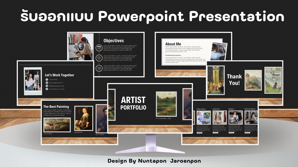 Presentation - รับทำ Powerpoint presentation งานดี งานเร็ว - 12
