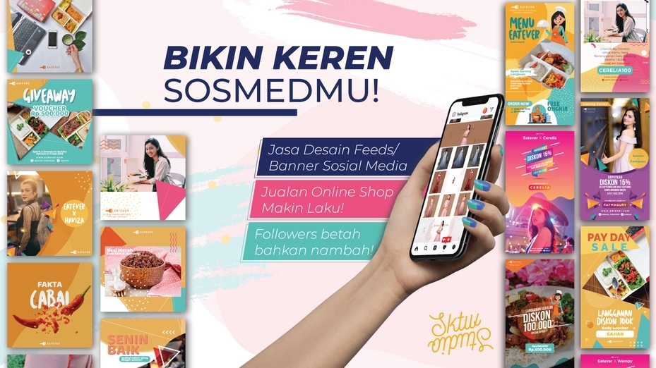 Admin Web & Page - Jasa Konten untuk Sosial Media ( Instagram / FB ) - 1