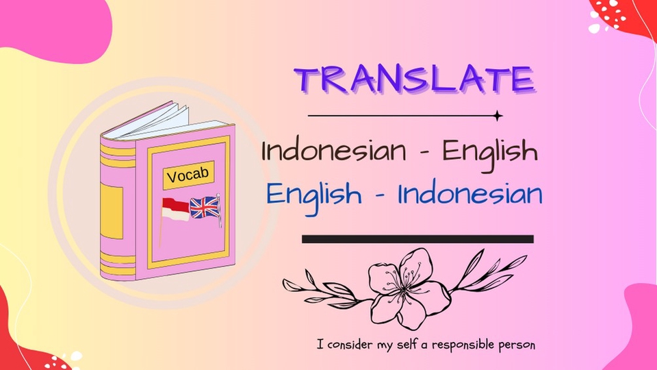 null - Translate /!Editing English to Indonesian and Indonesian to English