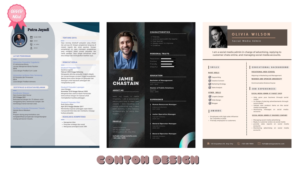 Portfolio & Resume - DESAIN CV ATS  FRIENDLY MURAH DAN CEPAT SELESAI !!! - 8