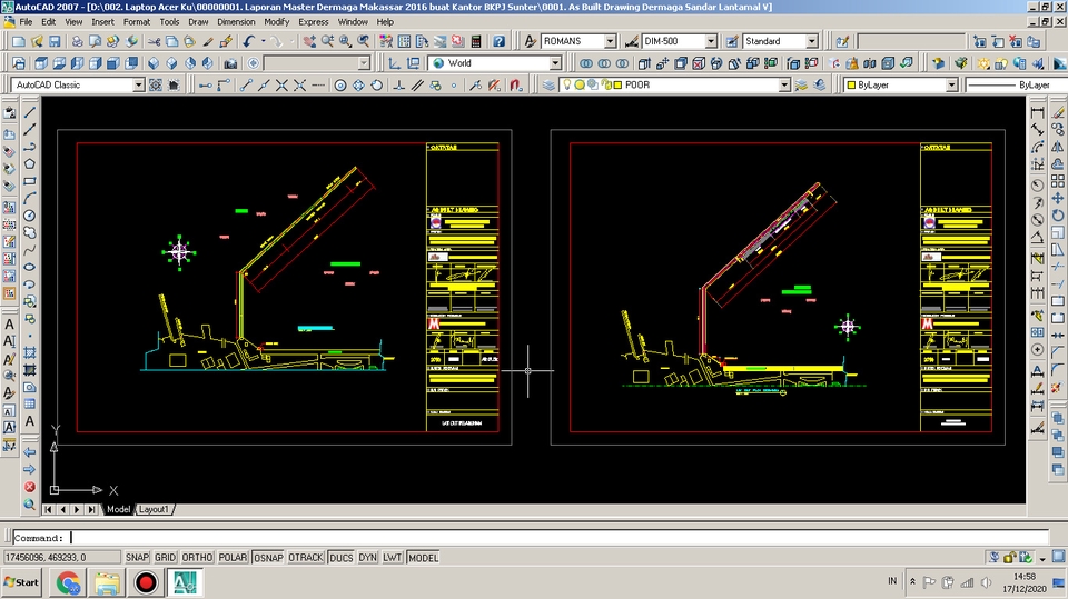 CAD Drawing - MEMBUAT GAMBAR CAD & KONSULTASI BANGUNAN SIPIL - 4