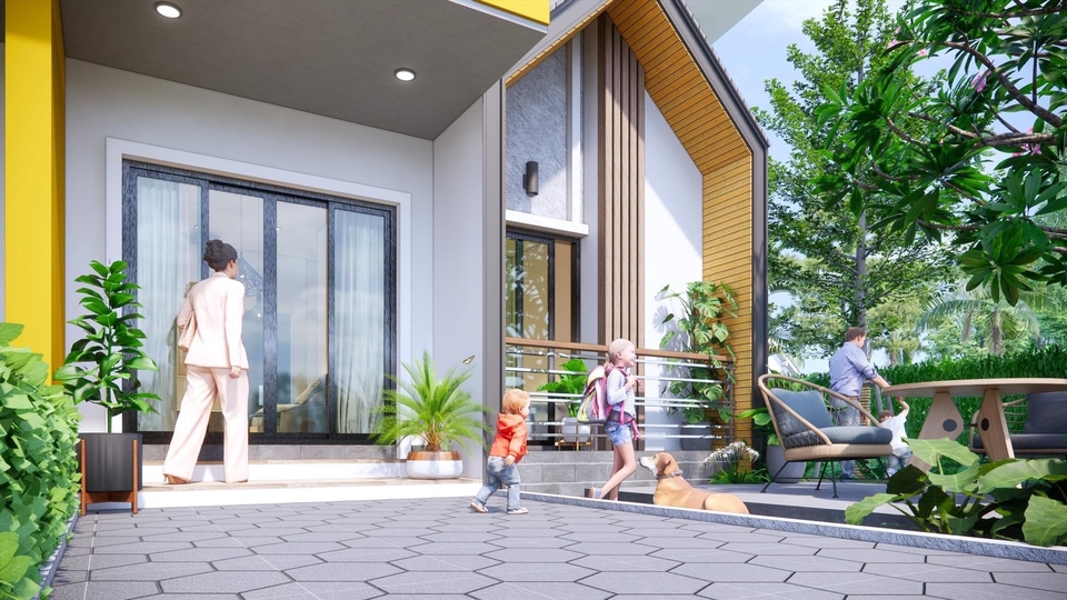 เขียนแบบวิศวกรรมและออกแบบโครงสร้าง - เขียนแบบบ้านพักอาศัย/ออกแบบบ้านพักอาศัย/ตกแต่งภายใน/คำนวนโครงสร้าง/เขียนดีเทลแบบขยาย/ประมาณราคา,BOQ - 8