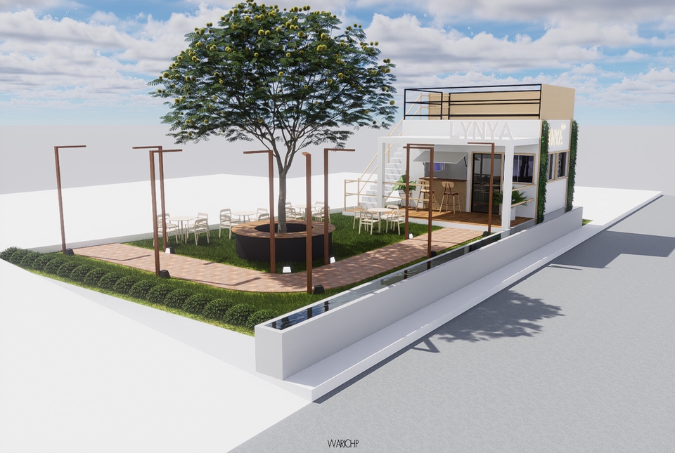 ทำโมเดล 3D - รับปั้นโมเดล 3D / Perspective Exterior,interior / 3D animation - 5