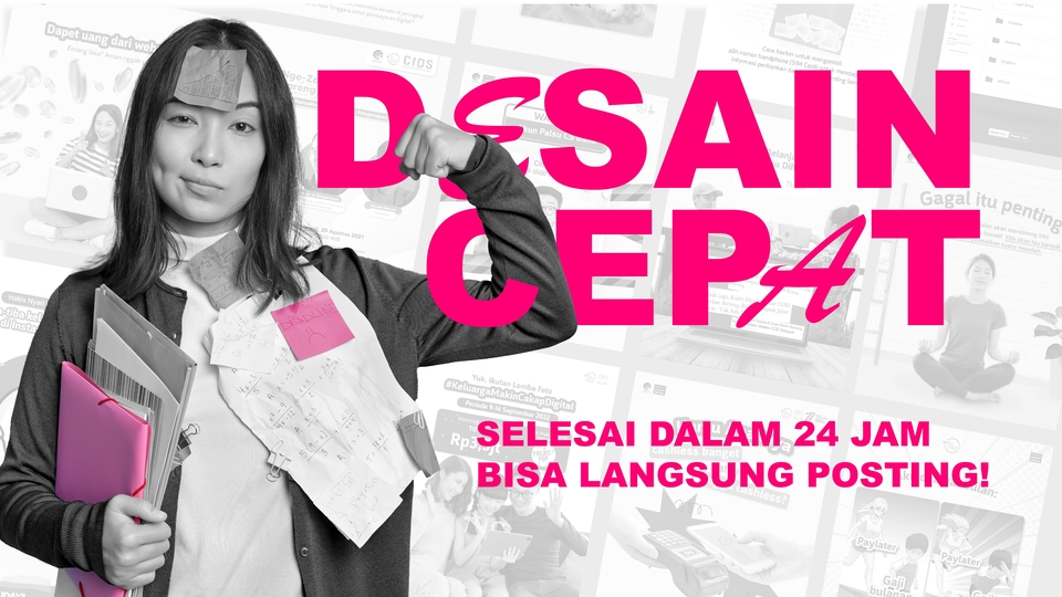 Banner Online - DESAIN CEPAT! Desain konten media sosial 1 hari jadi (Feed, Banner, Poster dan lain-lain) - 1