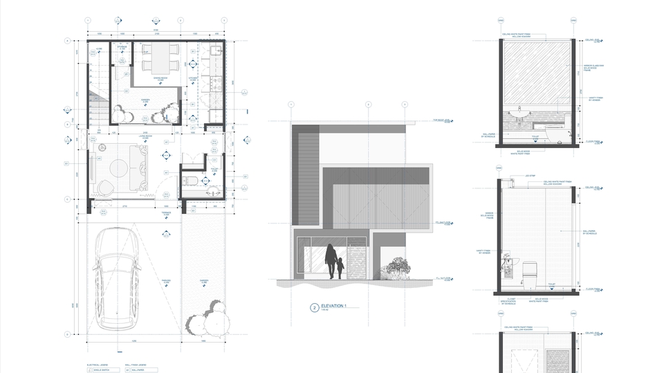 CAD Drawing - Jasa Desain Gambar Kerja 2d (1 Jam Jadi) - 1