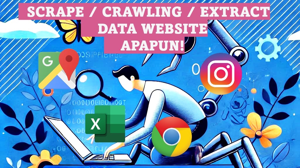 Jasa Lainnya di Web dan Pemrograman - Jasa Scrape / Crawling / Extract Website Apapun!
