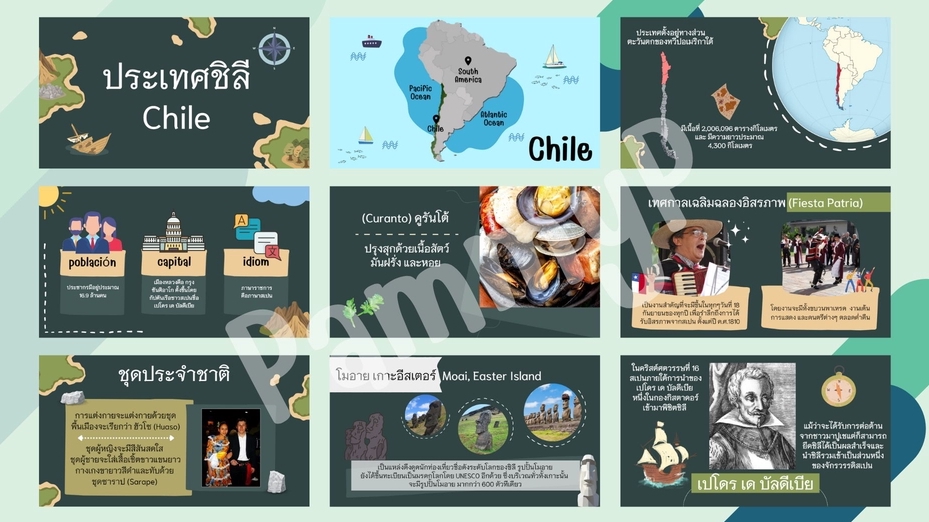 Presentation - รับทำ Presentation ด้วย Power Point, Canva ตามสไตล์ที่คุณต้องการ - 2