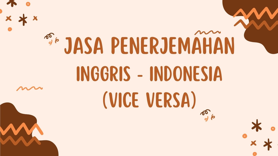 Penerjemahan - Jasa Penerjemahan ENG-IND (Vice versa) - 1