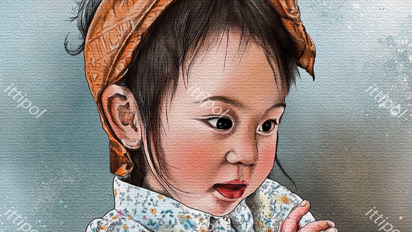 วาดภาพเหมือน Portrait - My Pic No1 - 1