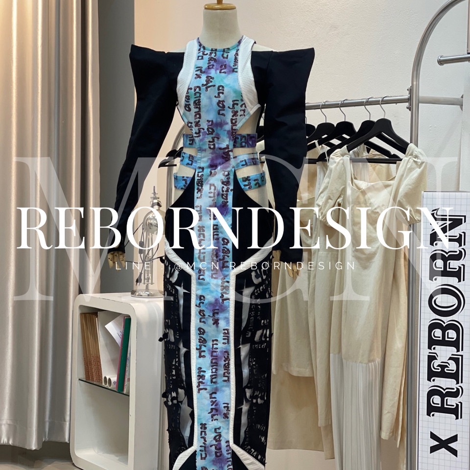 ออกแบบชุดแฟชั่นสุดเก๋ ผ้าลูกไม้สีขาว ลายพิมพ์สวยงาม เหมาะสำหรับงานปาร์ตี้ ใส่แล้วดูหรูหรา สวยสง่า