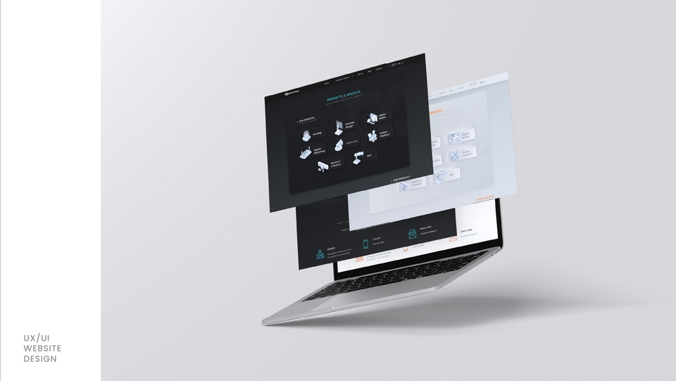 รับออกแบบเว็บไซต์ UI/UX สำหรับแอพพลิเคชั่น - รับออกแบบแอพพลิเคชั่นมือถือ - ออกแบบ website