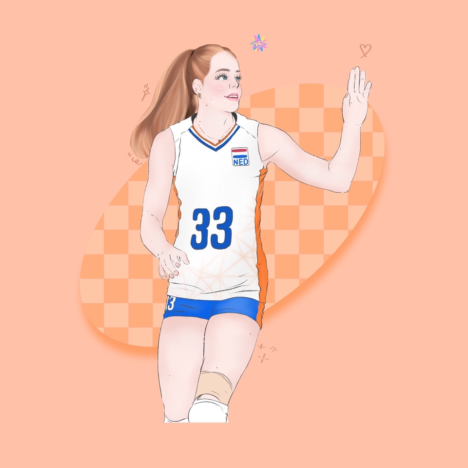 วาดภาพเหมือน Portrait - วาดภาพเหมือน / วาดแฟนอาร์ต Trace จากรูปจริง แนวน่ารักสดใส มินิมอล - 9