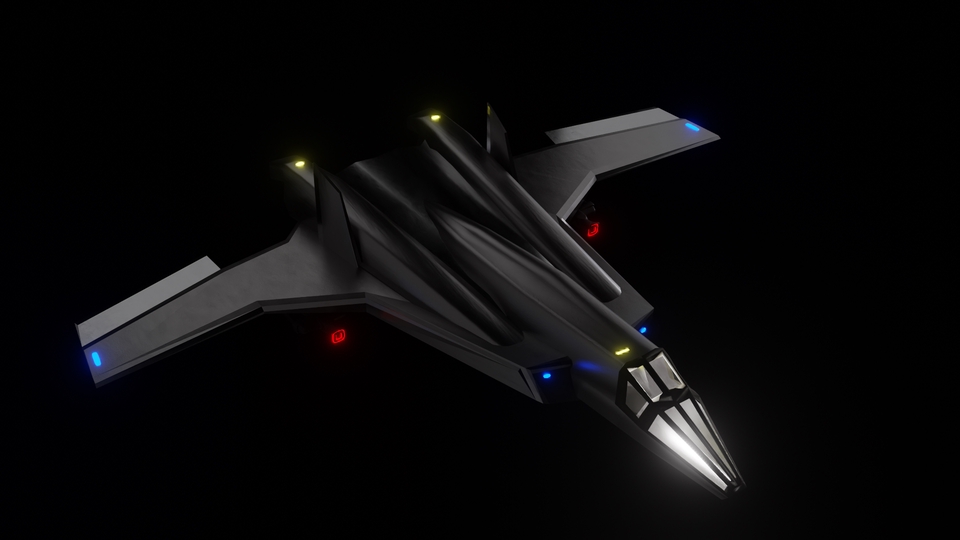 รับทำโมเดล3D ยานอวกาศ ดีไซน์ล้ำสมัย ภาพเรนเดอร์ 3D packshot