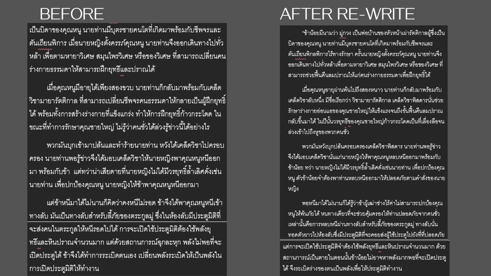 เขียนนิยาย / เรื่องสั้น - ผู้ช่วยนักเขียน เบต้ารี้ด เกลาคำ และพิสูจน์อักษร - 2