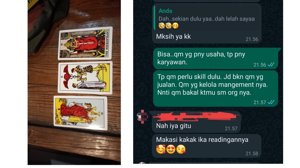 Jasa Lainnya - Tarot Reading - 3