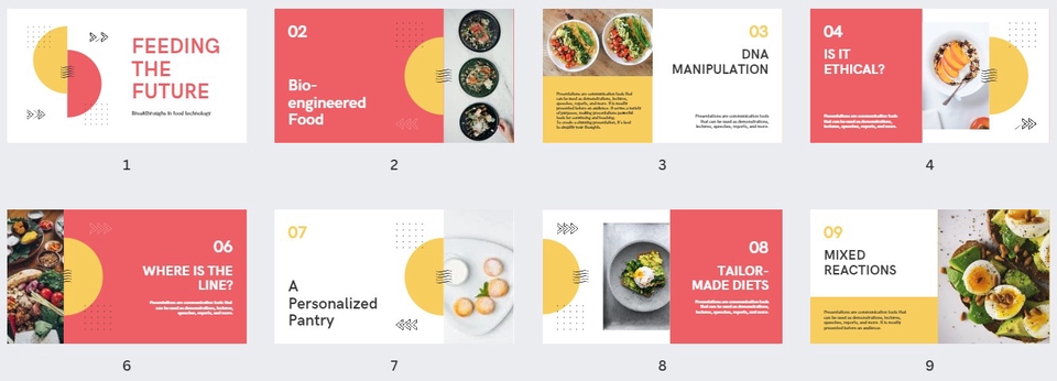 Presentation - Thai & English Infographic Professional Presentation - 5