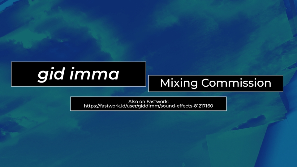 Sound Effects - Jasa Audio Mixing dan Mastering (G.I. MixWorks) - 2