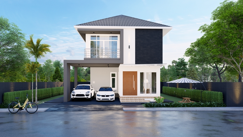 3D Perspective - รับออกแบบ 3D render 3D - 6