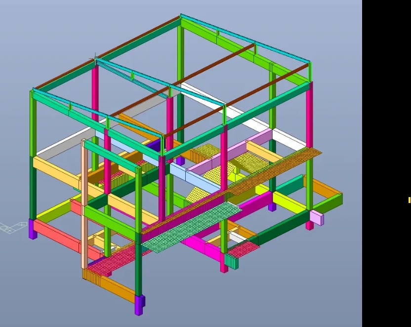 รับเขียนแบบโครงสร้างอาคาร เขียนแบบบ้าน 2 ชั้น เขียนแบบอาคาร