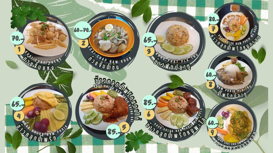 สื่อสิ่งพิมพ์และนามบัตร - ออกแบบป้ายร้าน ป้ายเมนู - 10