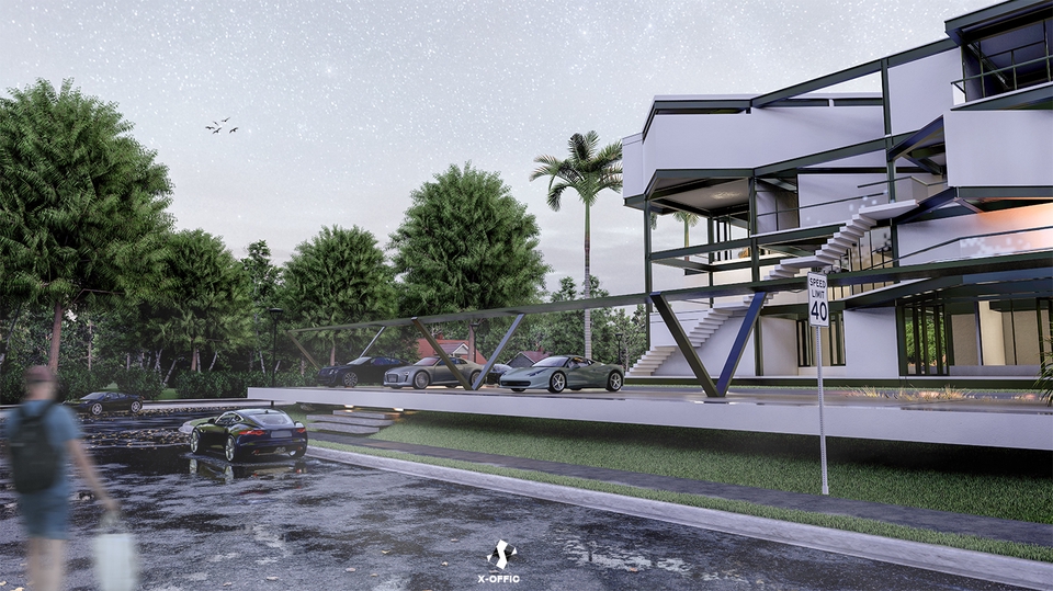 3D Perspective - รับทำ 3D rendering และขึ้น 3D model ทั้งภายในและภายนอก (Exterior perspective/Interior perspective) - 14