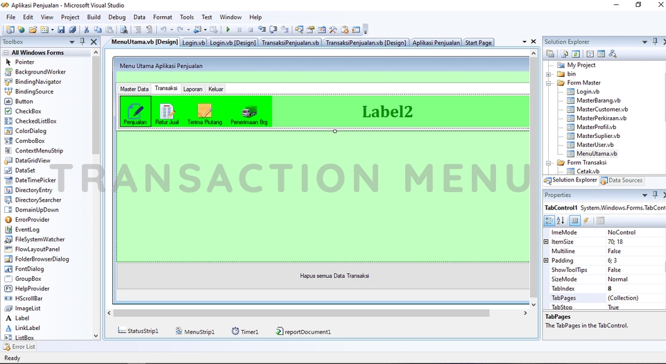 Aplikasi Desktop - Dekstop program Vb - 3