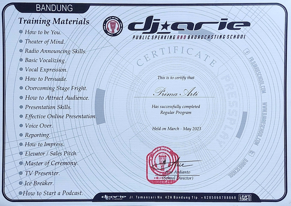 Master of Ceremony - Jasa MC/ Presenter/ Moderator ALL EVENT - 16