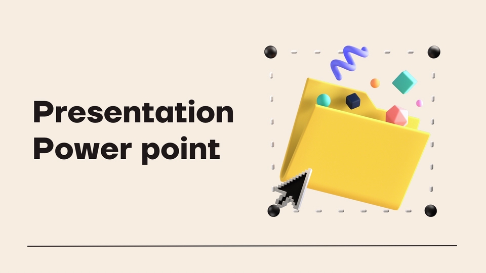 Presentation - รับทำ Presentation / Power point - 1