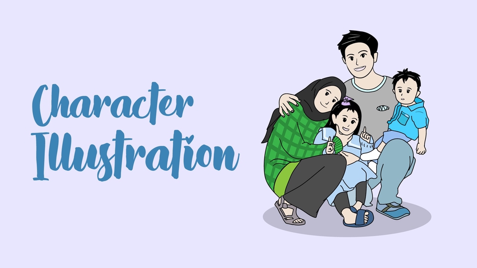 Jasa Gambar Ilustrasi Profesional dan Kreatif - Ilustrasi Karakter Unik & Cocok untuk beragam kebutuhan